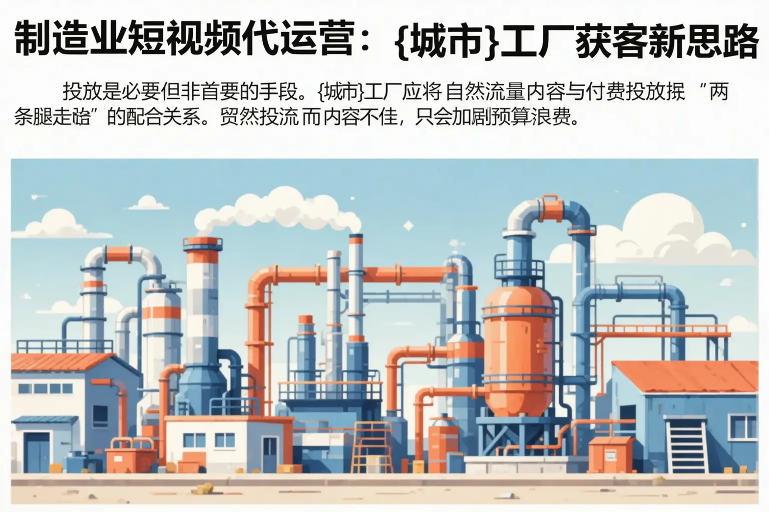 制造业短视频代运营:灌阳工厂获客新思路